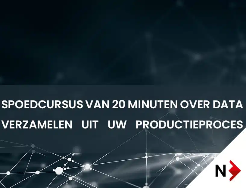 cursus over data verzamelen uit uw productieproces